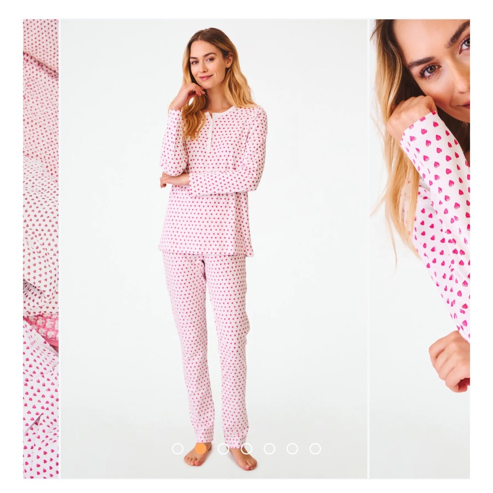Roller Rabbit Hearts Pajamas/ XL